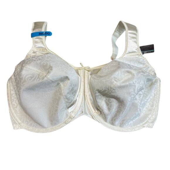 Bali 36DDD minimizer Satin Tracings underwire full coverage bra BC 2566 - Picture 11 of 13